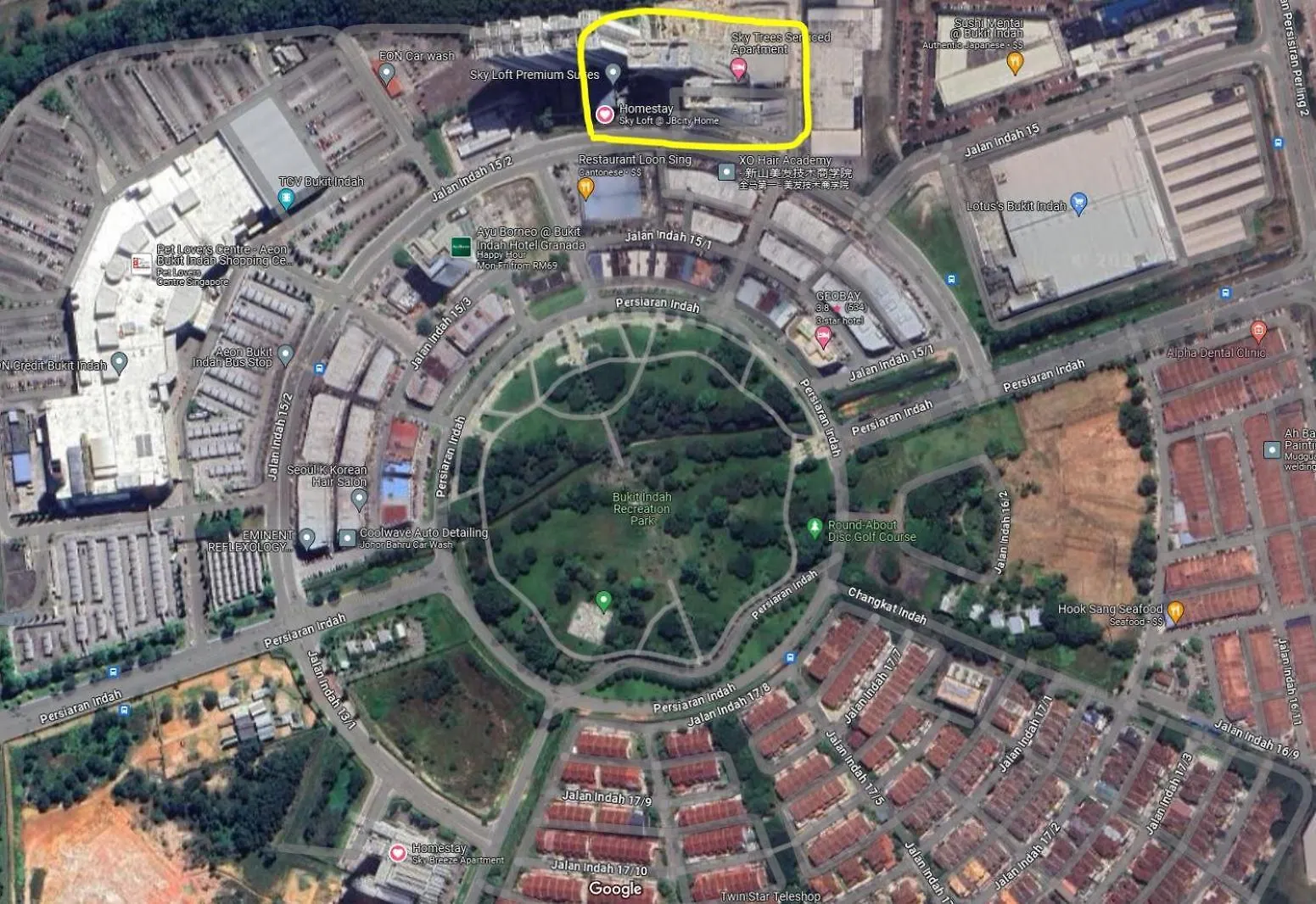 Apartment Sky Tree By Rr Jbcity Johor Bahru